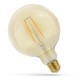 E27 5W LED globelampa - Koltråd, 12,5 cm, bärnstensfärgat glas, extra varm