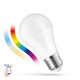 13W Smart Home LED lampa - Fungerar med Google Home, Alexa og smartphones, E27, A60