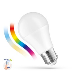 E27 vanliga LED 13W Smart Home LED lampa - Tuya/Smart Life, fungerar med Google Home, Alexa og smartphones, A60, E27