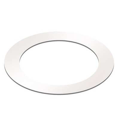 Vit förstoringsring - Hål: Ø16 cm, Mål: 21 cm, passa till V-Tac 12W LED downlight