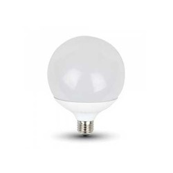 E27 Globe LED lampor Lagertömning: V-Tac 13W LED globlampa - Ø12 cm, E27