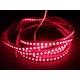 Röd 670 nm 4,8W/m 24V LED strip - 5m, IP20, 60 LED per. meter