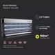 V-Tac insektslampa - 2x20W, inomhus, UV-ljus, täcker 150m2