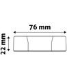 6W LED downlight - Hål: Ø11 cm, Mål: Ø12 cm, 230V