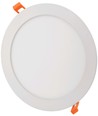 Ø22 cm LED infälld panel, 18W - Hål: Ø20,2 cm