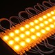 Vattentät gul LED modul - 1,1W per styck, IP66, 12V, Perfekt för skyltar och speciallösningar
