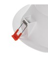 Outlet: 25W LED spotlight - Hål: Ø21 cm, Mål: Ø23 cm, 230V, IP44 våtrum & takfot