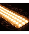 1,1W per st. Vattentät varmvit LED-modul - 12V DC, IP66, perfekt för skyltar och speciallösningar