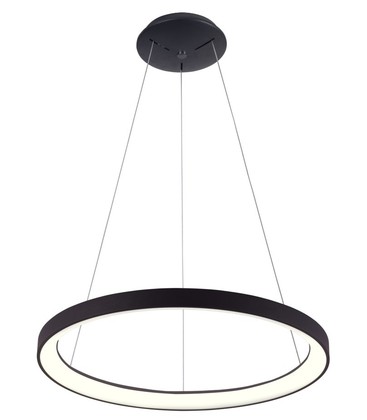 LEDlife Nordic48 Dimbar LED lampa - Modernt och indirekt ljus, Ø48, svart, inkl. upphäng