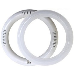 2D kompakt Rör Outlet: 11W LED cirkelrör - Ø25 cm, 230V