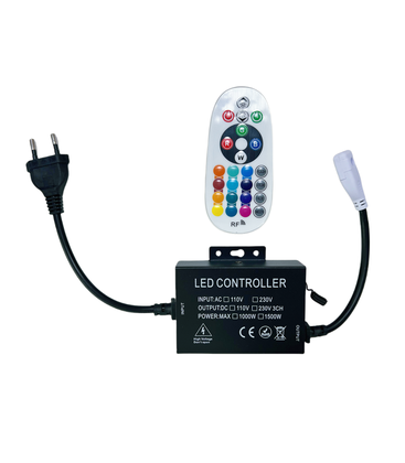 230V RGB CLIP-ON controller - Inkl. ändstycke, till 230V, minnesfunktion, 100 m.