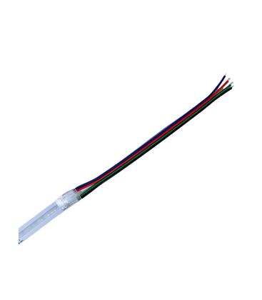LED strip skarv till lösa ledningar - 12mm, RGB COB, IP20, 5V-24V