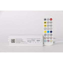 230V RGBIC LED strip RGBIC WiFi kontroller med fjärrkontroll - IP68 RGBIC, minimum 25 meter