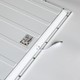 LEDlife 60x60 bakgrundsbelyst LED panel - 40W, vit kant, 115lm/W