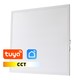 LEDlife 60x60 Wifi CCT Smart Home LED panel - 36W, Tuya/Smart Life, vit kant