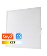 LEDlife 60x60 Wifi CCT Smart Home LED panel - 36W, Tuya/Smart Life, vit kant