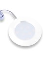 LEDlife Reco68 köksbelysning RA92 - Hål: Ø5,5 cm, Mål: Ø6,8 cm, Matt vit, 2,7W, 12V DC, RA92