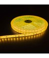5m 10W/m Gul LED-strip - 24V DC, IP65, 120 LED per meter