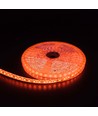 5m 10W/m Orange LED-strip - 24V DC, IP65, 120 LED per meter