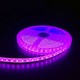 Pink 10W/m LED-strip - 5m, 120 LED pr. meter, 24V, IP65