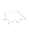 Algine LED 230V 45W - 100lm/W, IP20, 600x600mm, kallvit, takpanel