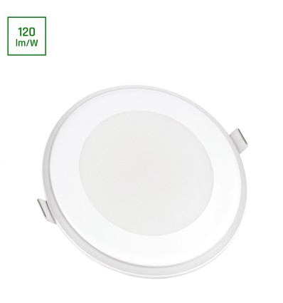 Fiale 3-stegs dimbar 5,5W - Rund, vit kant