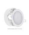 ALGINE 2i1 Ytmonterad/Nedsänkt Downlight 6W 560lm, Varm Vit, 230V, IP20, Rund