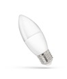 E27 4W LED kronljus - 320lm, 3000K, varmvit, 200 grader, matt glas