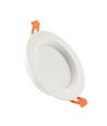 12W Ø14cm DURE 3 MAX downlight panel - 133lm/W, IP44 våtrum, vit, Hål: Ø11cm, 5 års garanti