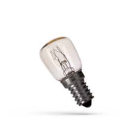 Leverantör Ugn Lampa E14 15W - 230-240V, 300C, Säkring, Spektrum