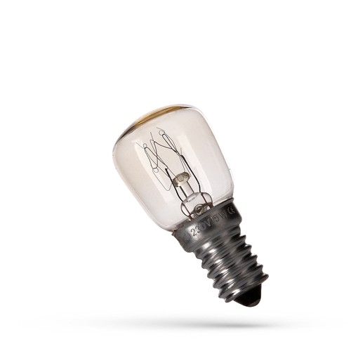 E14 15W halogen ugnslampa - 75lm, max 300°C