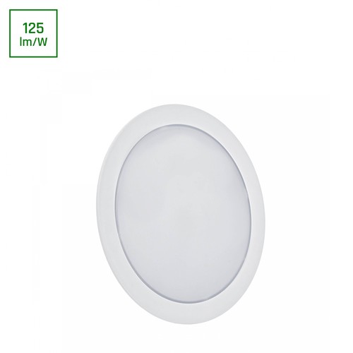 ALGINE 2-i-1 Downlight 12W 1160lm - Varm Vit, 230V, IP20, Rund