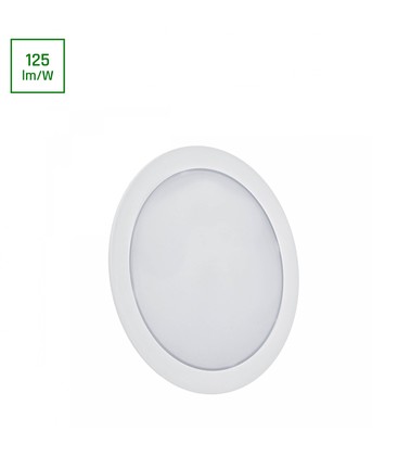 ALGINE 2-i-1 Downlight 12W 1160lm - Varm Vit, 230V, IP20, Rund