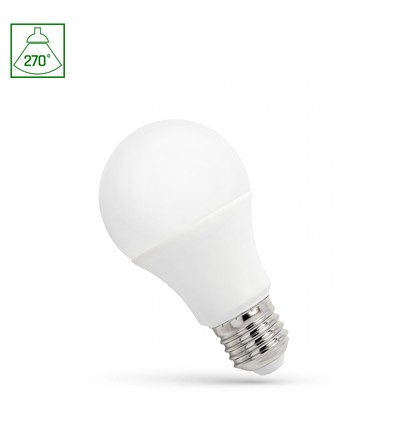 LED E27 4.9W - 230V, Kall Vit, Spectrum