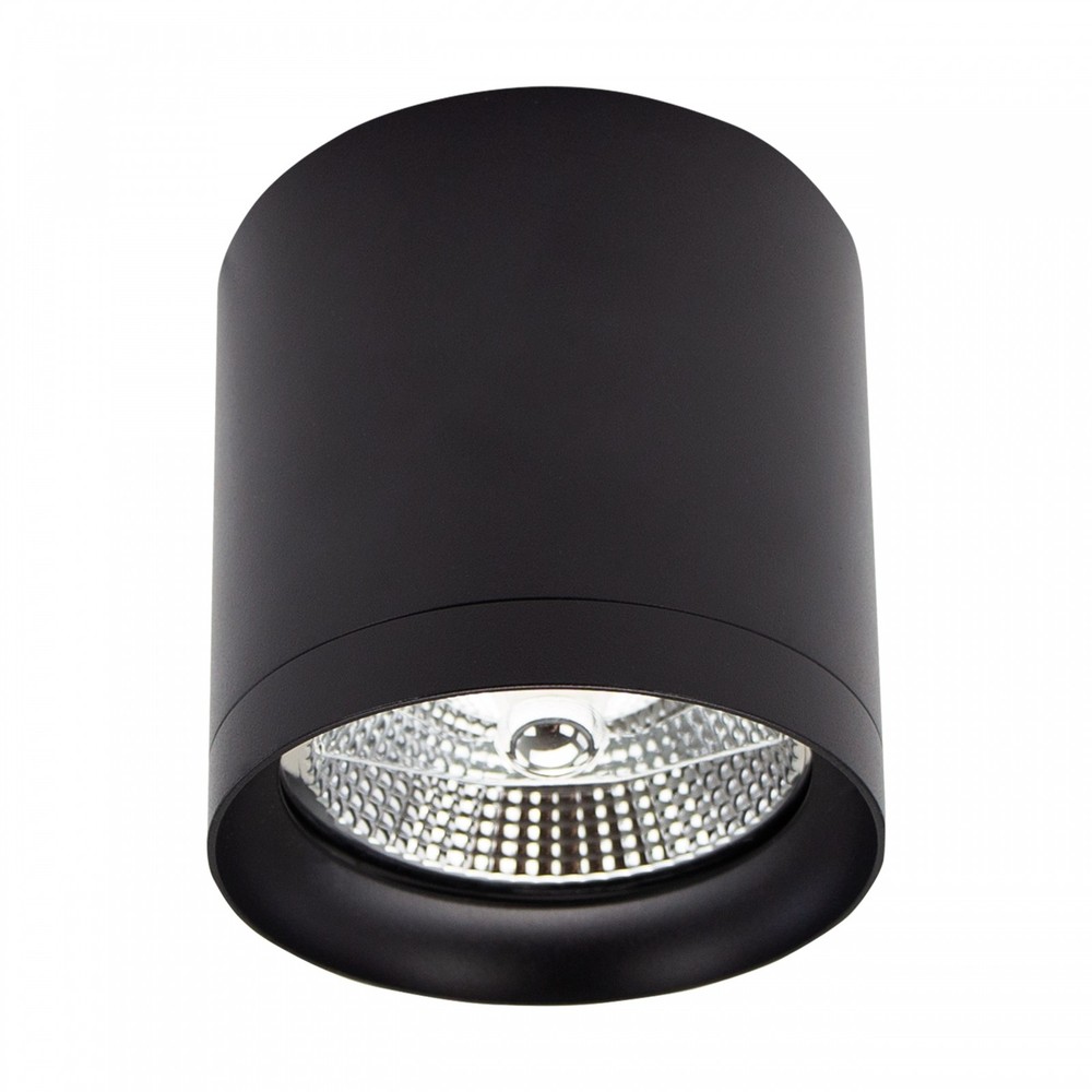 Chloe Ar111 Gu10 Anti Blandning 230v Ip20 118x110mm Svart Rund Utan Ljuskalla