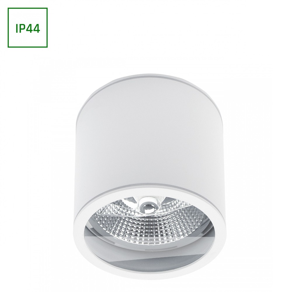 Chloe Ar111 Gu10 Ip44 118x114 Rund Vit Utan Ljuskalla