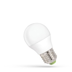 Leverantör LED Glödlampa 5W E27 - 230V, Varm Vit, Dimbar, Spectrum