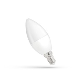 El-produkter LED-ljuslampa 5W E14 - 230V, varm vit, dimbar, Spectrum