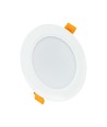 Dure 3 Downlight 8W GU10 - Kall vit, 230V, 110°, IP54, IK06, 118x31, Vit, Rund, Integrerad drivrutin