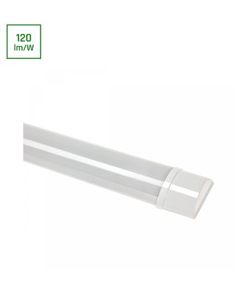 Viga Linear 900mm 20W - Kall vit, 230V, 120°, IP20, 76x900x26mm, vit