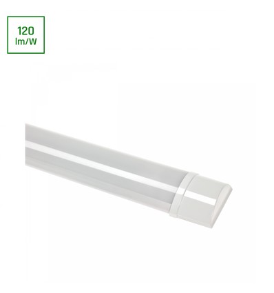 Viga Linear 900mm 20W - Kall vit, 230V, 120°, IP20, 76x900x26mm, vit