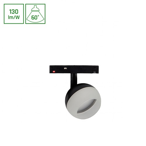 SKIFT Basic 10W - Globring Lampa 90mm 3000K Svart