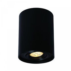 El-produkter Chloe GU10 LED Armatur - IP20, rund, svart, justerbar spot