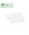 ALGINE PANEL bakbelyst 40W - med Philips driver, varm vit, 230V, 120°, IP44, 600x600x26, vit