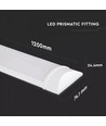 V-Tac 40W komplett LED-armatur - Cree LED-chip, 120 cm, 230V
