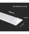 V-Tac 40W slim LED armatur - Samsung LED chip, 120 cm, 230V