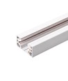 LEDlife 1,5 meter skena för skenspotlights - Vit, 1-fas, 1F3W, komplett med anslutning och ändpropp