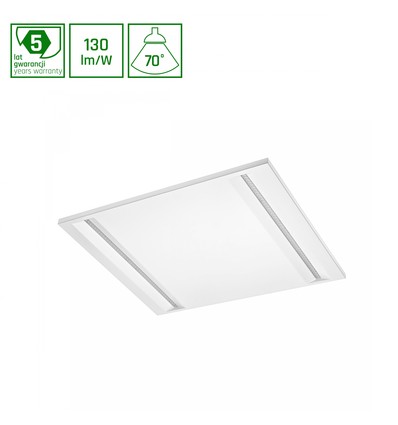 Algine Line Takpanel LED 44W 120lm/W IP20 600x600mm Neutral vit