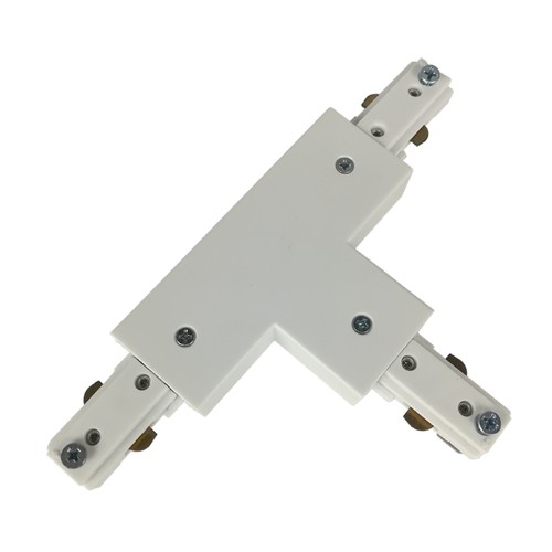 LEDlife T-koppling för skenspotlights - Vit, 1-fas, 1F3W