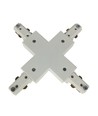 LEDlife X-koppling för skenspotlights - Vit, 1-fas, 1F3W